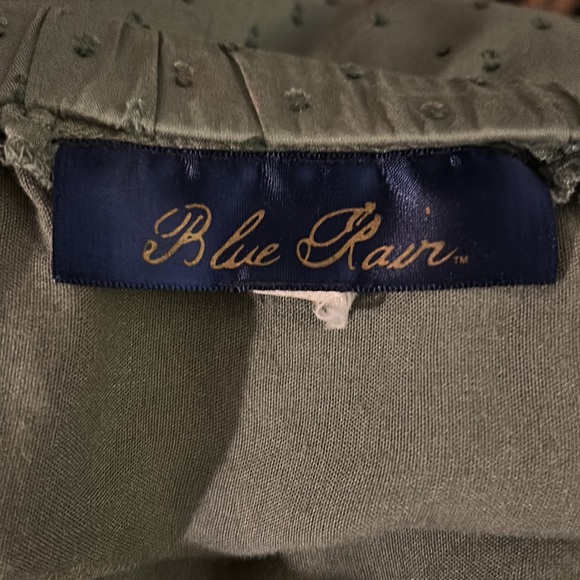 Blue Rain Top Sz Medium - Picture 5 of 5